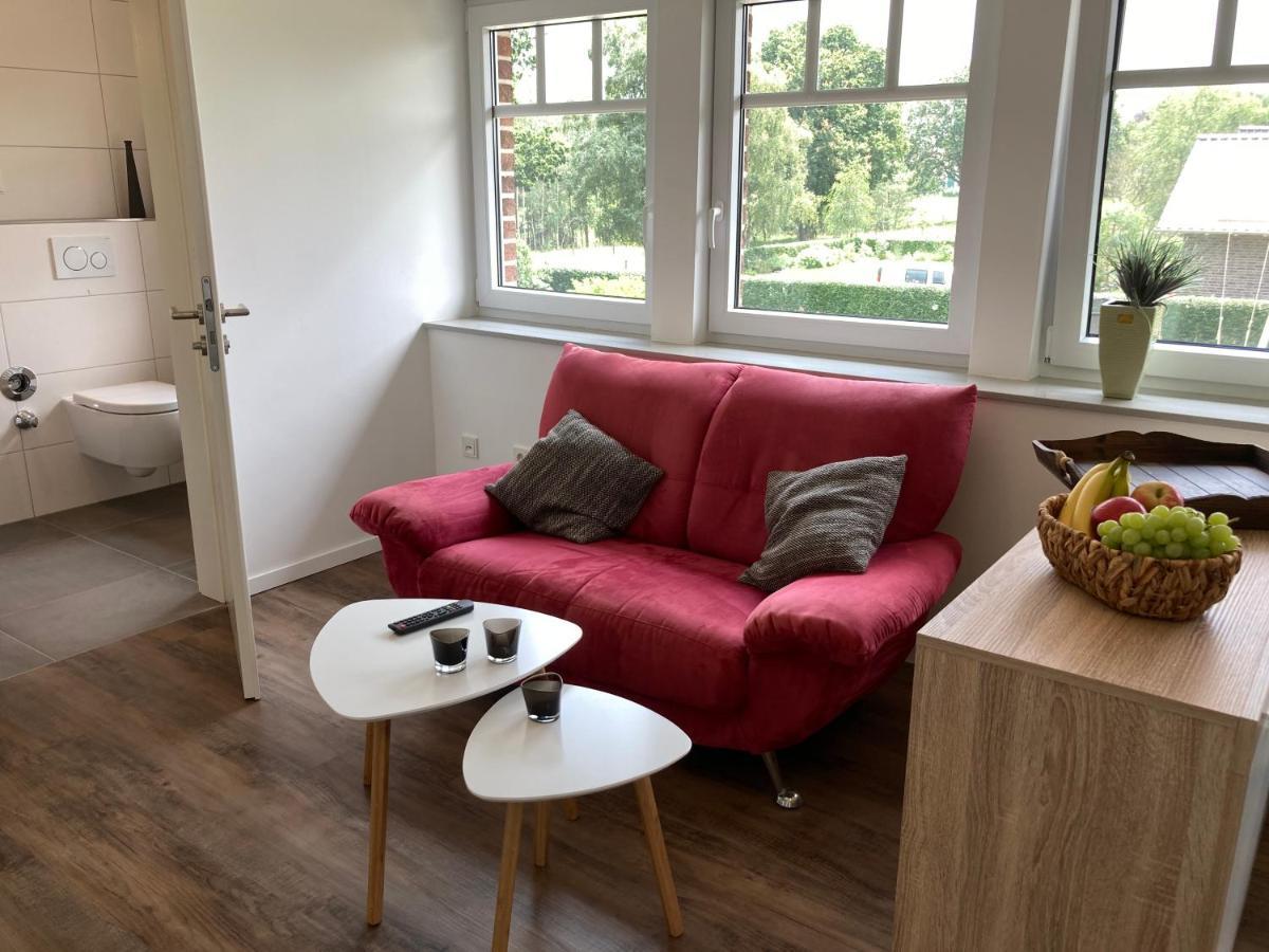 Ferienwohnung Heeser Birkenhof - Urlaub Auf Dem Bauernhof Mit Blick Ins Gruene Weeze Luaran gambar