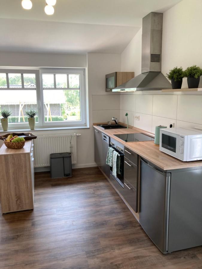 Ferienwohnung Heeser Birkenhof - Urlaub Auf Dem Bauernhof Mit Blick Ins Gruene Weeze Luaran gambar